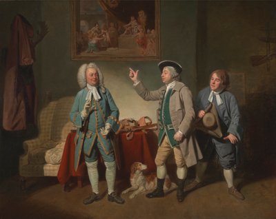 Edward Shuter, John Beard, and John Dunstall in Isaac Bickerton