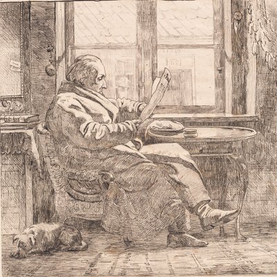 Counselor Emanuel Bonnevie by Johan Thomas Lundbye
