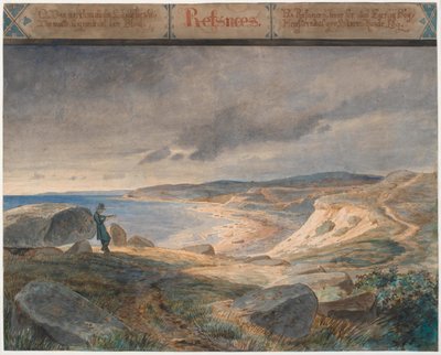 Refsnæs, Coastal Landscape by Johan Thomas Lundbye