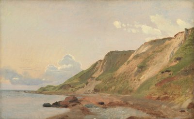 Study of Cliffs at the South Coast of Refsnæs by Johan Thomas Lundbye