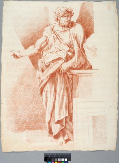 Academy Drawing. Detail from Raphael