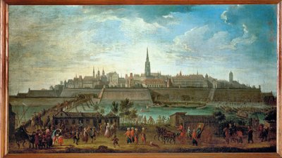 Vienna Seen from the Rotenturm-Gate by Johann Adam Delsenbach