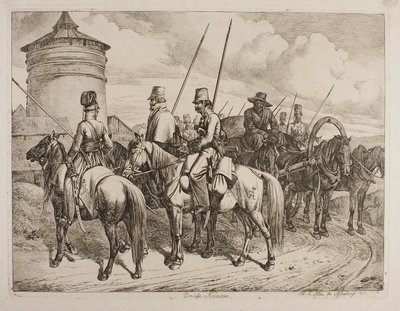 Don Cossacks by Johann Adam Klein