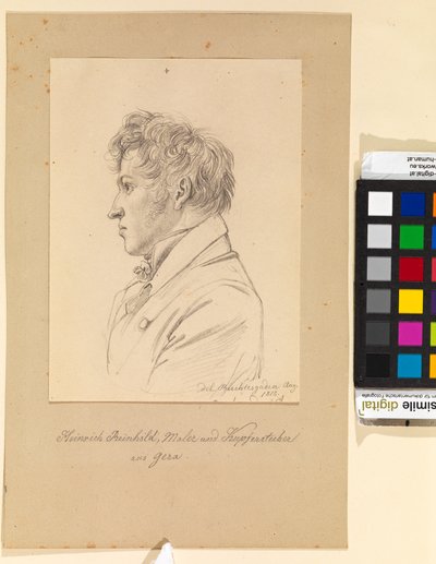 Heinrich Reinhold (1788-1825), painter by Johann Adam Klein