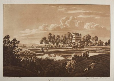 View of Hummelstein Castle near Nuremberg by Johann Adam Klein