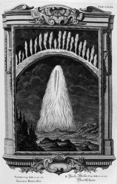 Aurora Borealis by Johann Andreas Pfeffel