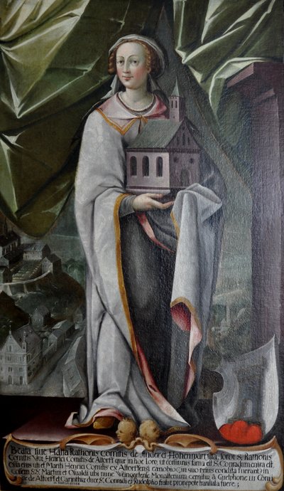 Hatta of Hohenwart, Wife of Henry of Altdorf, Founder of the Women