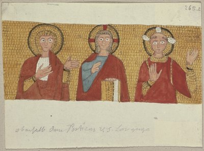 From: Collection of Outlines and Tracings, Volume 1, Plate 100 by Johann Anton Ramboux