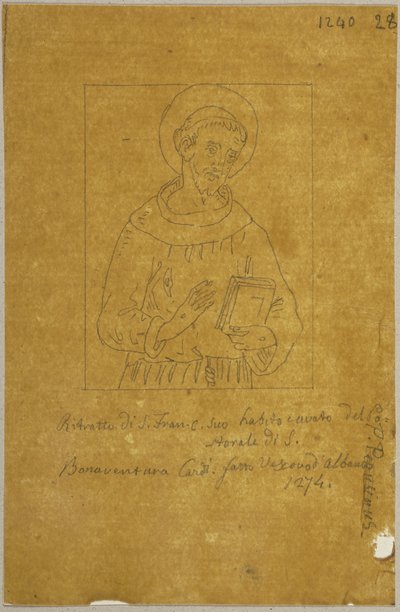 From: Collection of Outlines and Tracings, Volume 2, Sheet 110 by Johann Anton Ramboux