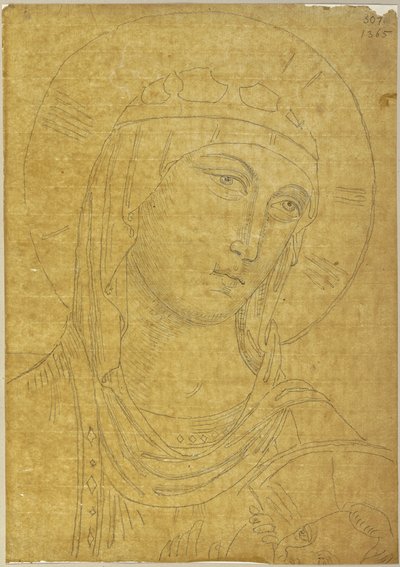 From: Collection of Outlines and Tracings, Volume 6, Sheet 44 by Johann Anton Ramboux