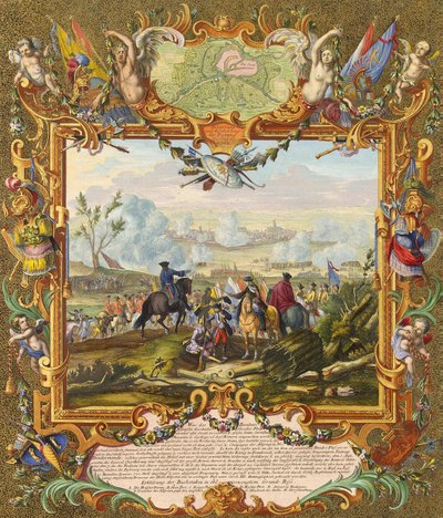 Capture of the Fortress of Audenarde by the Allied Troops in 1708 by Johann August Corvinus
