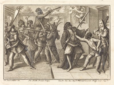 The Captain Regains His Freedom by Johann Balthasar Probst after Johann Jacob Schübler