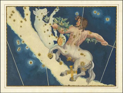 Lupus and Centaurus by Johann Bayer