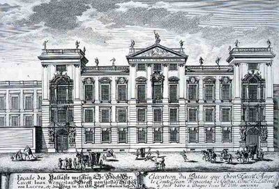 The Palace of Count John Wenceslas, Prague, from 