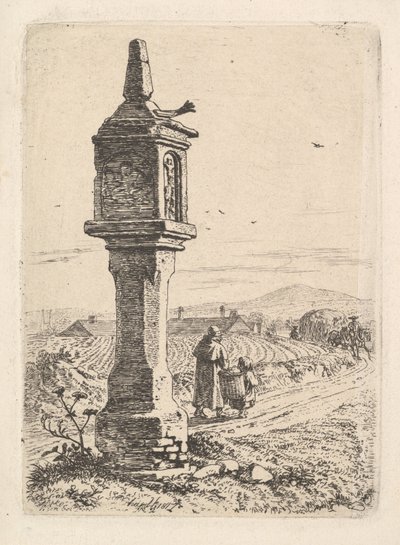 Memorial Column with an Iron Hand, 1811 by Johann Christian Erhard