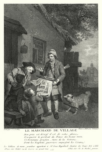 The Village Merchant by Johann Conrad Seekatz