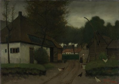 Farmstead by Johann Eduard Karsen