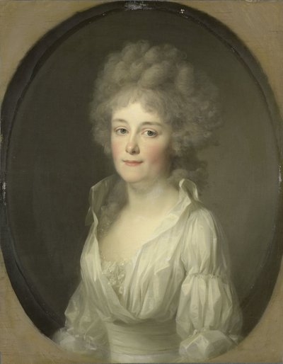Portrait of Johanna Ferdinanda van Collen by Johann Friedrich August Tischbein