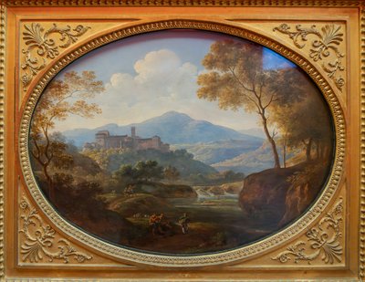 Grottaferrata near Rome by Johann Georg von Dillis