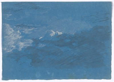 Cloud Study by Johann Georg von Dillis