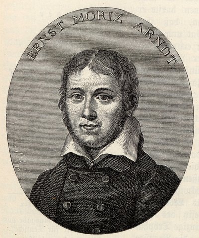 Portrait of Ernst Moritz Arndt by Johann Heinrich Lips