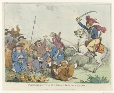 The Performance by Johann Heinrich Ramberg