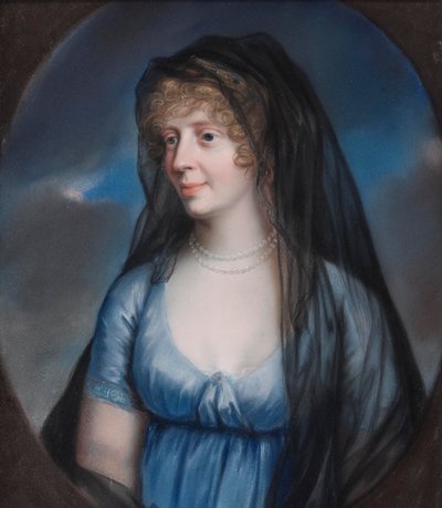 Princess Luise of Stolberg-Gedern, Widow Duchess of Saxe-Meiningen by Johann Heinrich Schroder