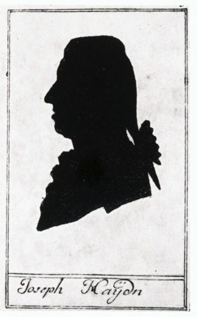 Composer Joseph Haydn by Johann Hieronymus Loeschenkohl