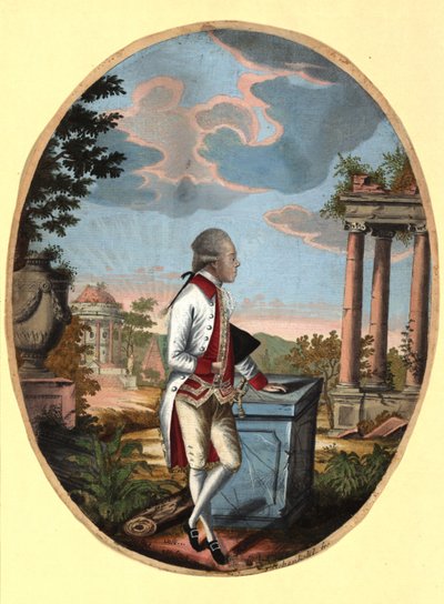 Grand Duke Paul of Russia, later Tsar Paul I by Johann Hieronymus Loeschenkohl