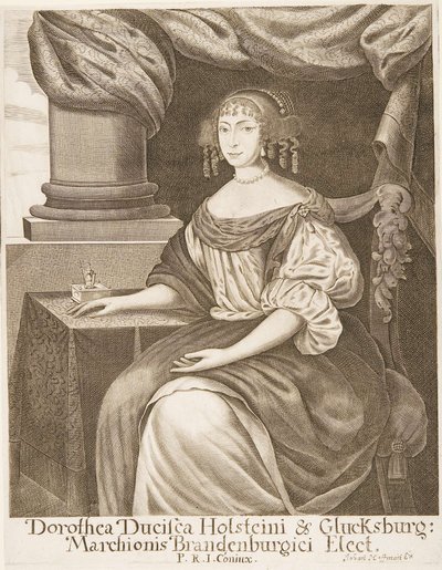 Dorothea of Holstein-Glücksburg, Margravine of Brandenburg by Johann Hoffmann