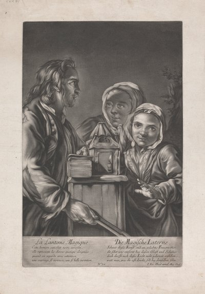 The Magic Lantern by Johann Jacobus Haid