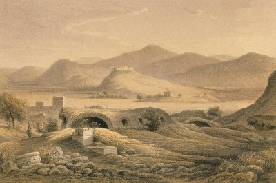 View of Ephesus by Johann Martin Bernatz