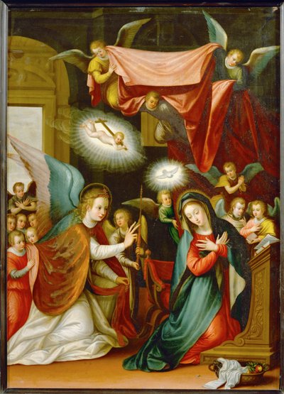 Annunciation by Johann Matthias Kager