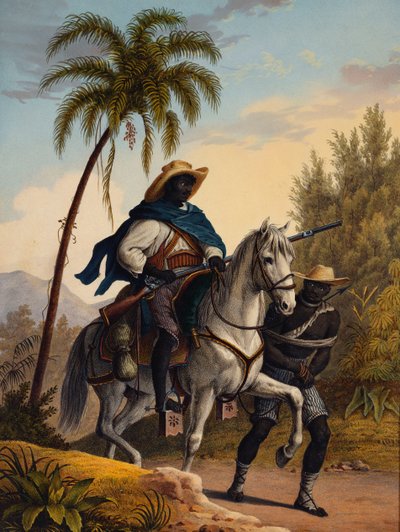 Captain of the Forest with a Prisoner, 1827-35 by Johann Moritz Rugendas