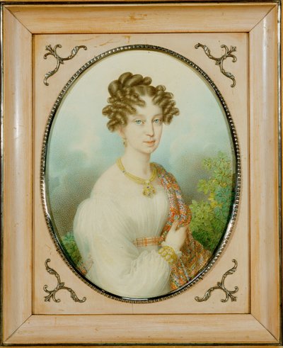 Marie-Louise Habsburg-Lothringen, Widow of Napoleon I, Duchess of Parma by Johann Nepomuk Ender