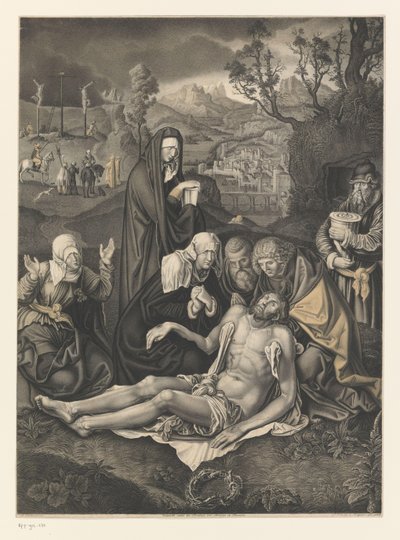 Lamentation of Christ by Johann Nepomuk Strixner