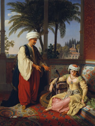 A Turkish Woman (Infidelity) by Johann Peter Krafft