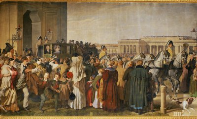 First Drive of Emperor Franz I After a Serious Illness by Johann Peter Krafft