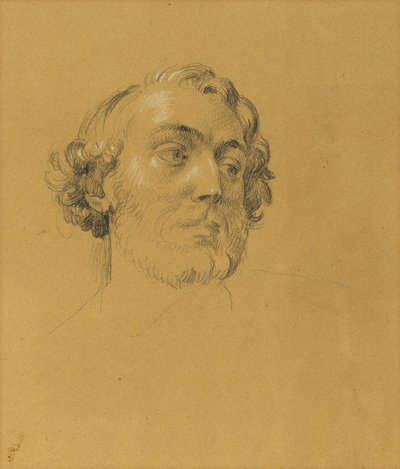 Portrait Study by Johann Peter Krafft