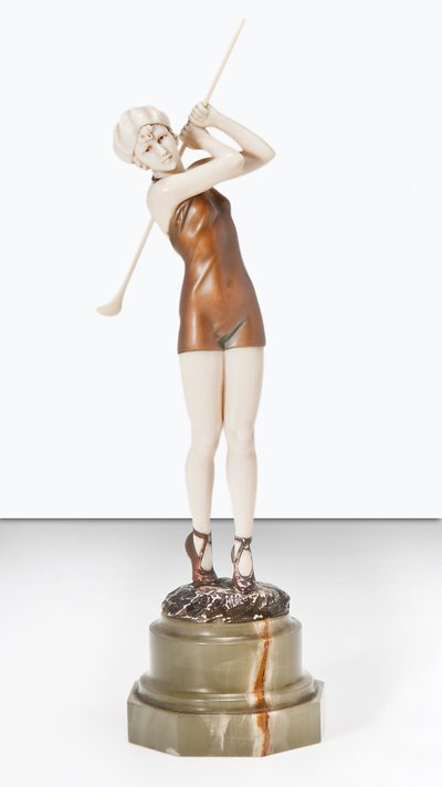 Golfer in Bathing Costume, c.1925 by Johann Philipp Ferdinand Preiss