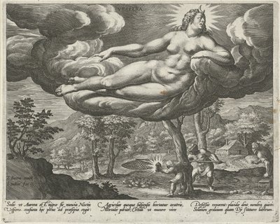 Evening (The Four Parts of the Day) by Johann Sadeler (I)