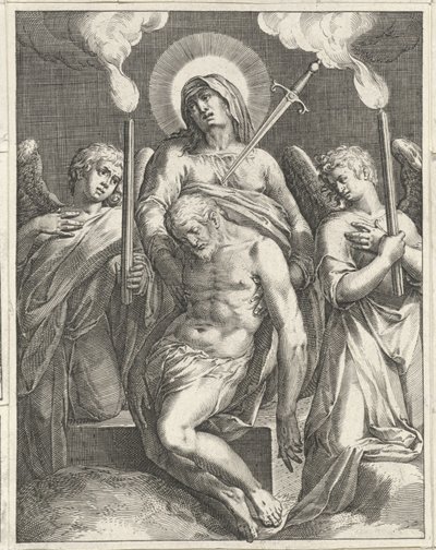 Pietà by Johann Sadeler (I)