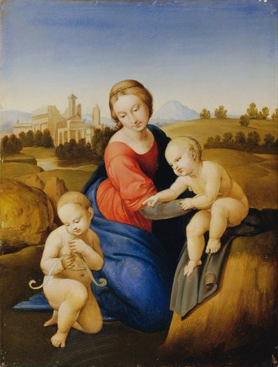 Madonna and Child by Johann Scheffer von Leonhardshoff