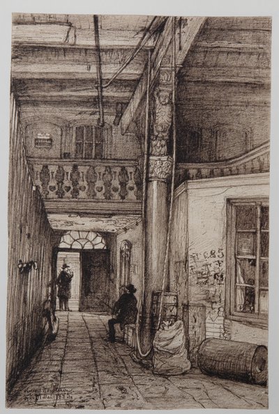 New Wandrahm 21-05-1885 by Johann Theobald Riefesell