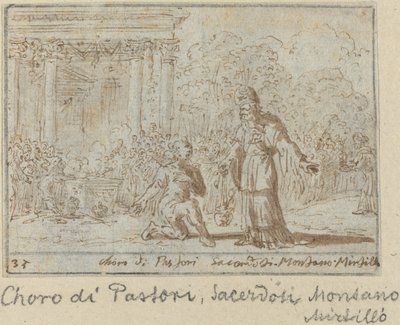 Chorus of Shepherds and Priests: Montano, Mirtillo by Johann Wilhelm Baur