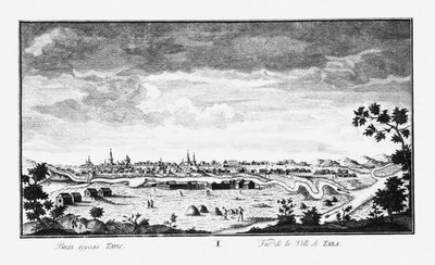 View of Tara by Johann Wilhelm Lürsenius