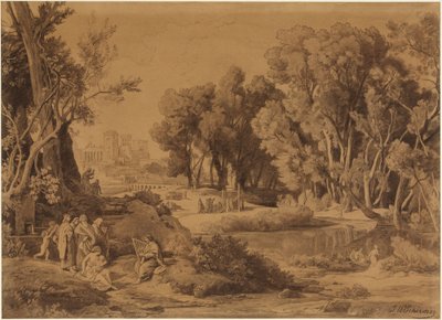 The Invention of the Arts in the Line of Cain (Genesis 4, 20-22) by Johann Wilhelm Schirmer