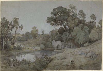 The Grotto of Egeria by Johann Wilhelm Schirmer