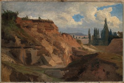 Quarry in Southern France by Johann Wilhelm Schirmer