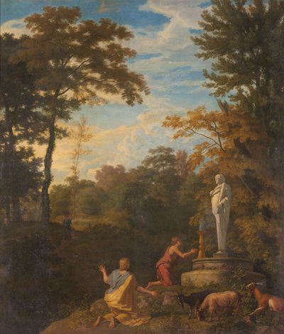 Arcadian Landscape by Johannes (1646-c.1726) Glauber